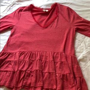 Anthro long sleeve top